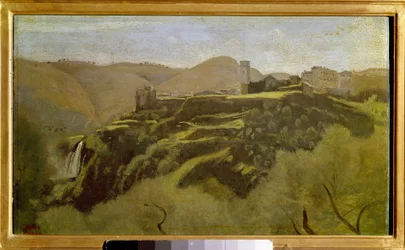 Ansicht der Kaskaden bei Tivoli