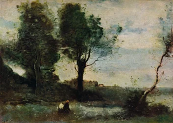 Holzsammler, ca. 1865, 1913