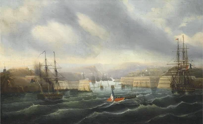 Die Belagerung von Sewastopol, ca. 1856-1857