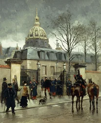 Vor Les Invalides, Paris