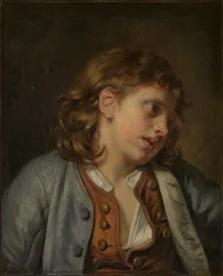 Kopf eines jungen Jungen
