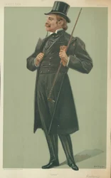 M Edmond Rostand, Cyrano, 20. Juni 1901, Vanity Fair Karikatur