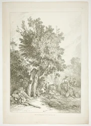 Tafel Fünf von 38 aus Oeuvres de J. B. Huet