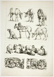 Tafel fünfzehn von 38 aus Oeuvres de J. B. Huet