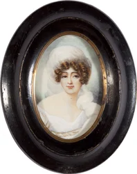 Porträt von Maria Gräfin Walewska 1786-1817