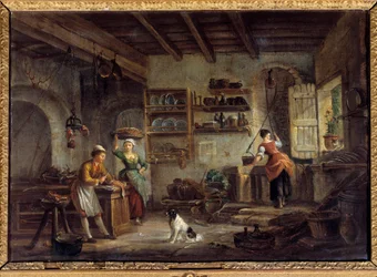 Eine Kücheninterieur