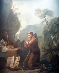 Heiliger Franz von Assisi im Gebet