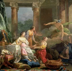 Merkur, Herse und Aglauros, 1763