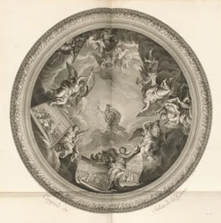 Kuppel des Salons des Krieges [Tafel 35]