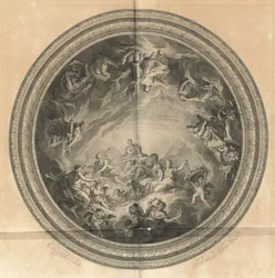 Kuppel des Salons des Friedens (Tafel 44)