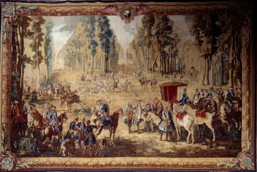 Jagden von Ludwig XVI.: Das Treffen an der Kreuzung des Königsbrunnens im Wald von Compiègne
