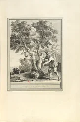 Der Tod und der Holzfäller, 1755