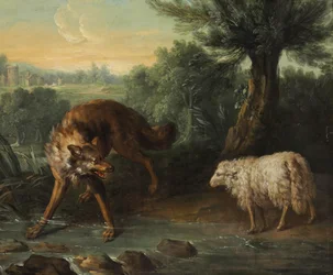 Der Wolf und das Lamm