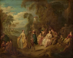 Fête Champêtre, 18. oder 19. Jahrhundert