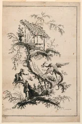Teller, aus Suite de Jeu Chinois