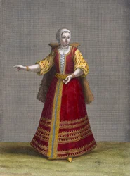 Eine ungarische Frau, Tafel 77 aus 