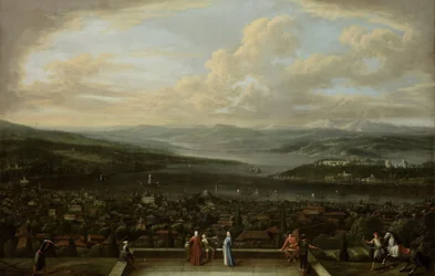 Ansicht von Istanbul von der niederländischen Botschaft in Pera