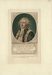 Porträt von Stanislas Marie Adélaïde, Comte de Clermont-Tonnerre