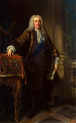 Porträt von Sir Robert Walpole, 1. Earl of Orford (1676-1745) (1740)