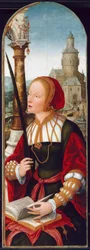 Die heilige Barbara, ca. 1520