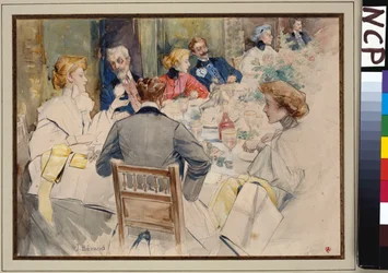 Ein elegantes Abendessen