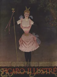 Titelblatt von Le Figaro Illustre, Dezember 1891