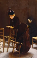 Frau beim Gebet