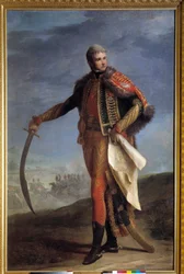 Ganzkörperporträt von Jean Lannes (1769-1809), Herzog von Montebello, Marschall des Kaiserreichs