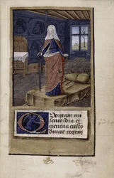 Allegorie der Gerechtigkeit aus John of Wales Breviloquium de virtutibus antiquorum principum et philosophorum, 1475-1499