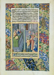 Der Orden vom Goldenen Vlies aus den Stundenbuch von Louis d