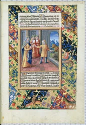 Joseph deutet die Träume des Pharaos, aus dem 