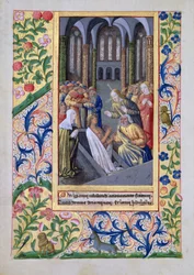 Auferweckung des Lazarus, aus dem 