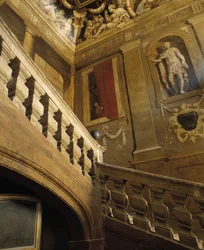 Barockarchitektur: Treppe in Trompe-l