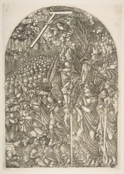 Vier Engel halten die Winde zurück, aus der Apokalypse