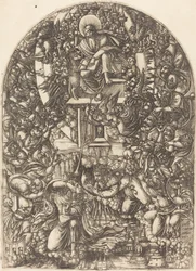 Heiliger Johannes wird in den Himmel gerufen