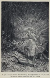 Nach einer Weile schien es, als ob sich die Zweige der Bäume über ihrem Kopf teilten und die milden Augen der Engel auf sie herabblickten