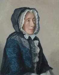 Porträt von Madame Tronchin, 1758