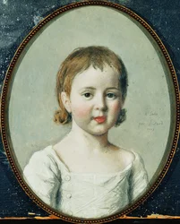 Porträt von Matthew Robinson Boulton, Brustlänge im Alter von 3 Jahren