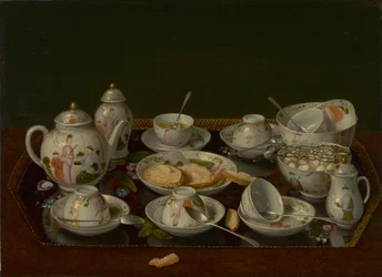 Stillleben: Teeservice, ca. 1781-3