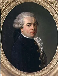 Porträt eines Herrn in schwarzem Mantel