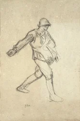 Studie für "Der Sämann"