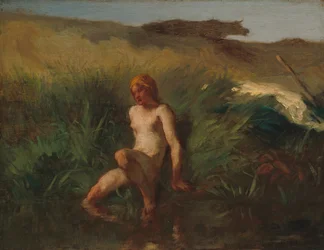 Der Badende, 1846-1848