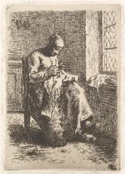 Die Näherin, 1853