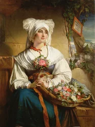 Ein Blumenmädchen aus Triest