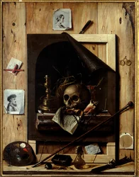 Vanitas und Trompe-l