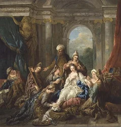 Die Toilette der Esther