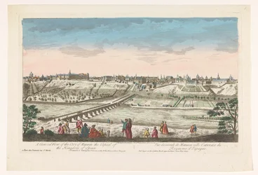 Ansicht der Stadt Madrid