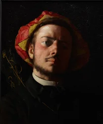 Porträt von Paul Verlaine als Troubadour