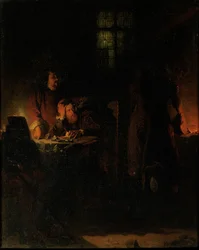 Ein Alchemist auf der Suche nach dem Stein der Weisen, 1848