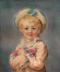 Ein Junge als Pierrot, um 1780, 1911